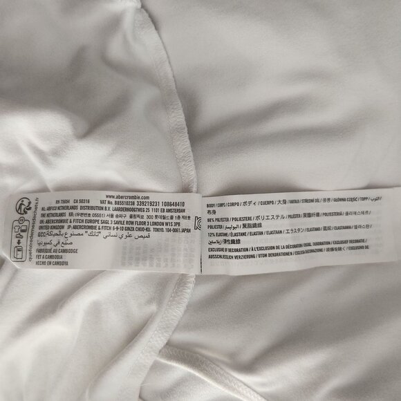 Hollister Basic White Tank Top Womens Size  M - Picture 7 of 7